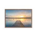 Picture of Sunrise Dock _GroupedProduct_Rectangle_Landscape_Photography _GroupedProduct_Rectangle_Landscape_Framed_Matted_