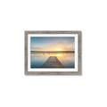 Picture of Sunrise Dock _GroupedProduct_Rectangle_Landscape_Photography _GroupedProduct_Rectangle_Landscape_Framed_Matted_