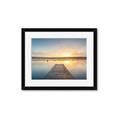 Picture of Sunrise Dock _GroupedProduct_Rectangle_Landscape_Photography _GroupedProduct_Rectangle_Landscape_Framed_Matted_