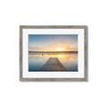 Picture of Sunrise Dock _GroupedProduct_Rectangle_Landscape_Photography _GroupedProduct_Rectangle_Landscape_Framed_Matted_