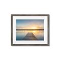 Picture of Sunrise Dock _GroupedProduct_Rectangle_Landscape_Photography _GroupedProduct_Rectangle_Landscape_Framed_Matted_