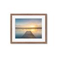 Picture of Sunrise Dock _GroupedProduct_Rectangle_Landscape_Photography _GroupedProduct_Rectangle_Landscape_Framed_Matted_