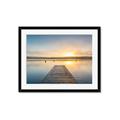 Picture of Sunrise Dock _GroupedProduct_Rectangle_Landscape_Photography _GroupedProduct_Rectangle_Landscape_Framed_Matted_