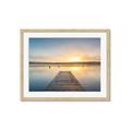 Picture of Sunrise Dock _GroupedProduct_Rectangle_Landscape_Photography _GroupedProduct_Rectangle_Landscape_Framed_Matted_