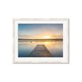 Picture of Sunrise Dock _GroupedProduct_Rectangle_Landscape_Photography _GroupedProduct_Rectangle_Landscape_Framed_Matted_