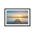 Picture of Sunrise Dock _GroupedProduct_Rectangle_Landscape_Photography _GroupedProduct_Rectangle_Landscape_Framed_Matted_