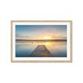 Picture of Sunrise Dock _GroupedProduct_Rectangle_Landscape_Photography _GroupedProduct_Rectangle_Landscape_Framed_Matted_