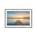 Picture of Sunrise Dock _GroupedProduct_Rectangle_Landscape_Photography _GroupedProduct_Rectangle_Landscape_Framed_Matted_