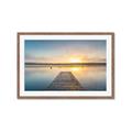 Picture of Sunrise Dock _GroupedProduct_Rectangle_Landscape_Photography _GroupedProduct_Rectangle_Landscape_Framed_Matted_