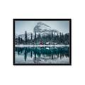 Picture of Winter Cabin _GroupedProduct_Rectangle_Landscape_Photography _GroupedProduct_Rectangle_Landscape_Framed_Matted_