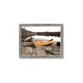 Picture of Yellow Canoe  _GroupedProduct_Rectangle_Landscape_Photography _GroupedProduct_Rectangle_Landscape_Framed_Matted_