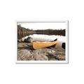 Picture of Yellow Canoe  _GroupedProduct_Rectangle_Landscape_Photography _GroupedProduct_Rectangle_Landscape_Framed_Matted_
