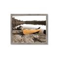 Picture of Yellow Canoe  _GroupedProduct_Rectangle_Landscape_Photography _GroupedProduct_Rectangle_Landscape_Framed_Matted_