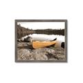 Picture of Yellow Canoe  _GroupedProduct_Rectangle_Landscape_Photography _GroupedProduct_Rectangle_Landscape_Framed_Matted_