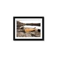 Picture of Yellow Canoe  _GroupedProduct_Rectangle_Landscape_Photography _GroupedProduct_Rectangle_Landscape_Framed_Matted_