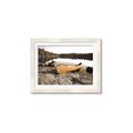 Picture of Yellow Canoe  _GroupedProduct_Rectangle_Landscape_Photography _GroupedProduct_Rectangle_Landscape_Framed_Matted_