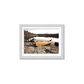Picture of Yellow Canoe  _GroupedProduct_Rectangle_Landscape_Photography _GroupedProduct_Rectangle_Landscape_Framed_Matted_