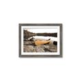Picture of Yellow Canoe  _GroupedProduct_Rectangle_Landscape_Photography _GroupedProduct_Rectangle_Landscape_Framed_Matted_