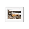 Picture of Yellow Canoe  _GroupedProduct_Rectangle_Landscape_Photography _GroupedProduct_Rectangle_Landscape_Framed_Matted_