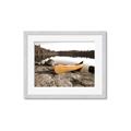 Picture of Yellow Canoe  _GroupedProduct_Rectangle_Landscape_Photography _GroupedProduct_Rectangle_Landscape_Framed_Matted_