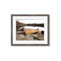 Picture of Yellow Canoe  _GroupedProduct_Rectangle_Landscape_Photography _GroupedProduct_Rectangle_Landscape_Framed_Matted_