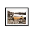 Picture of Yellow Canoe  _GroupedProduct_Rectangle_Landscape_Photography _GroupedProduct_Rectangle_Landscape_Framed_Matted_