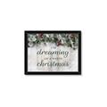Picture of Dreaming of a White Christmas  _GroupedProduct_Rectangle_Landscape_Framed_Matted_