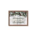 Picture of Dreaming of a White Christmas  _GroupedProduct_Rectangle_Landscape_Framed_Matted_