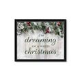 Picture of Dreaming of a White Christmas  _GroupedProduct_Rectangle_Landscape_Framed_Matted_