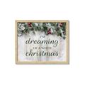 Picture of Dreaming of a White Christmas  _GroupedProduct_Rectangle_Landscape_Framed_Matted_