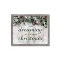 Picture of Dreaming of a White Christmas  _GroupedProduct_Rectangle_Landscape_Framed_Matted_