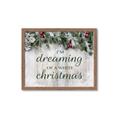 Picture of Dreaming of a White Christmas  _GroupedProduct_Rectangle_Landscape_Framed_Matted_