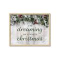 Picture of Dreaming of a White Christmas  _GroupedProduct_Rectangle_Landscape_Framed_Matted_