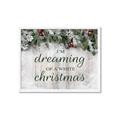 Picture of Dreaming of a White Christmas  _GroupedProduct_Rectangle_Landscape_Framed_Matted_