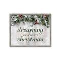 Picture of Dreaming of a White Christmas  _GroupedProduct_Rectangle_Landscape_Framed_Matted_
