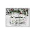 Picture of Dreaming of a White Christmas  _GroupedProduct_Rectangle_Landscape_Framed_Matted_