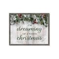 Picture of Dreaming of a White Christmas  _GroupedProduct_Rectangle_Landscape_Framed_Matted_
