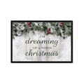 Picture of Dreaming of a White Christmas  _GroupedProduct_Rectangle_Landscape_Framed_Matted_