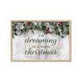 Picture of Dreaming of a White Christmas  _GroupedProduct_Rectangle_Landscape_Framed_Matted_