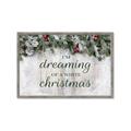 Picture of Dreaming of a White Christmas  _GroupedProduct_Rectangle_Landscape_Framed_Matted_