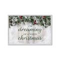 Picture of Dreaming of a White Christmas  _GroupedProduct_Rectangle_Landscape_Framed_Matted_