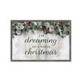 Picture of Dreaming of a White Christmas  _GroupedProduct_Rectangle_Landscape_Framed_Matted_