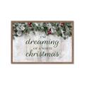 Picture of Dreaming of a White Christmas  _GroupedProduct_Rectangle_Landscape_Framed_Matted_