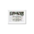 Picture of Dreaming of a White Christmas  _GroupedProduct_Rectangle_Landscape_Framed_Matted_