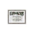 Picture of Dreaming of a White Christmas  _GroupedProduct_Rectangle_Landscape_Framed_Matted_