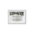 Picture of Dreaming of a White Christmas  _GroupedProduct_Rectangle_Landscape_Framed_Matted_