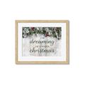 Picture of Dreaming of a White Christmas  _GroupedProduct_Rectangle_Landscape_Framed_Matted_