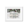 Picture of Dreaming of a White Christmas  _GroupedProduct_Rectangle_Landscape_Framed_Matted_