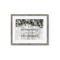 Picture of Dreaming of a White Christmas  _GroupedProduct_Rectangle_Landscape_Framed_Matted_