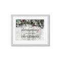 Picture of Dreaming of a White Christmas  _GroupedProduct_Rectangle_Landscape_Framed_Matted_